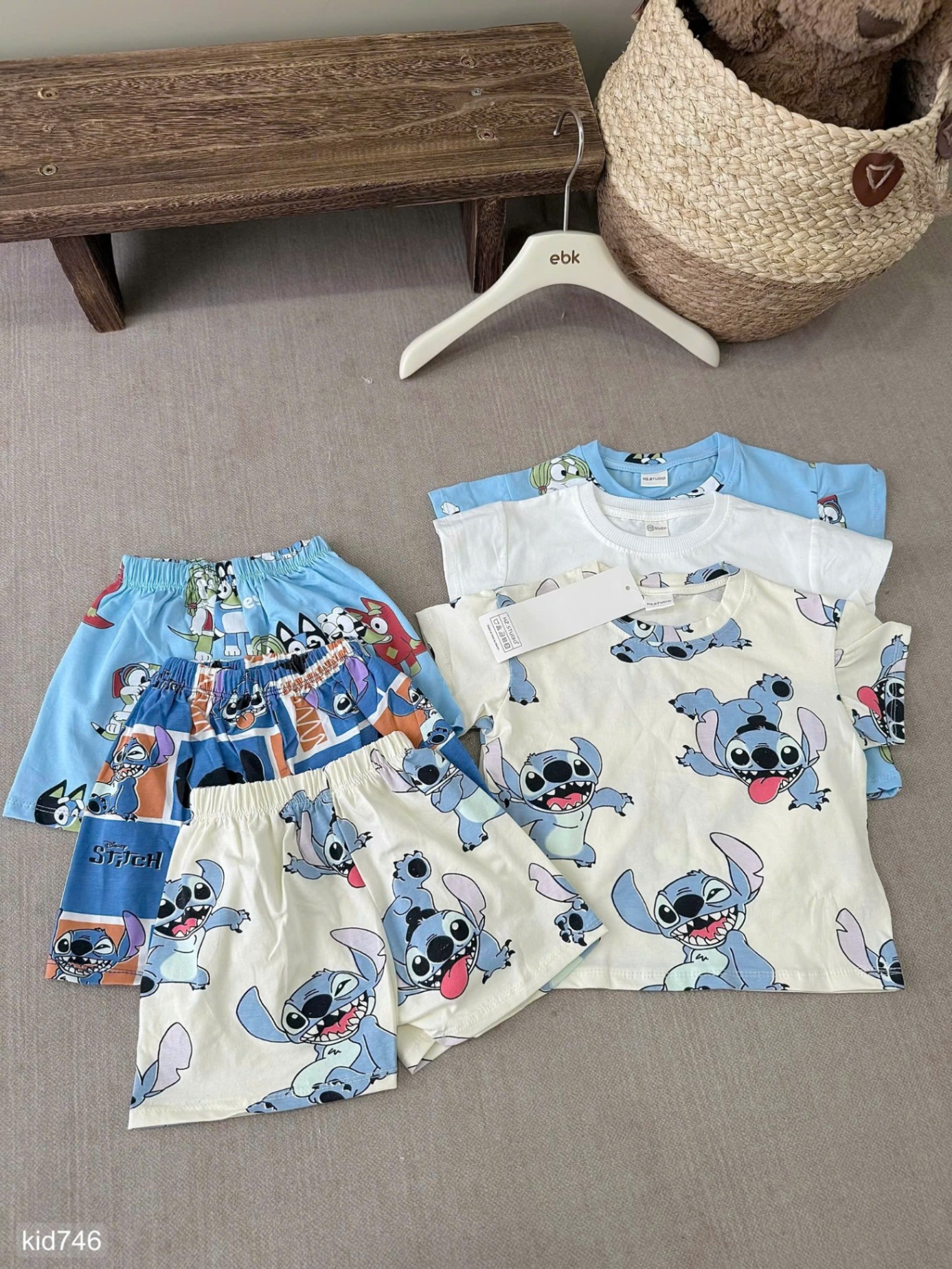 HCS(M25K.746)combo 3 bộ hoạt hình cho bé siêu xinh