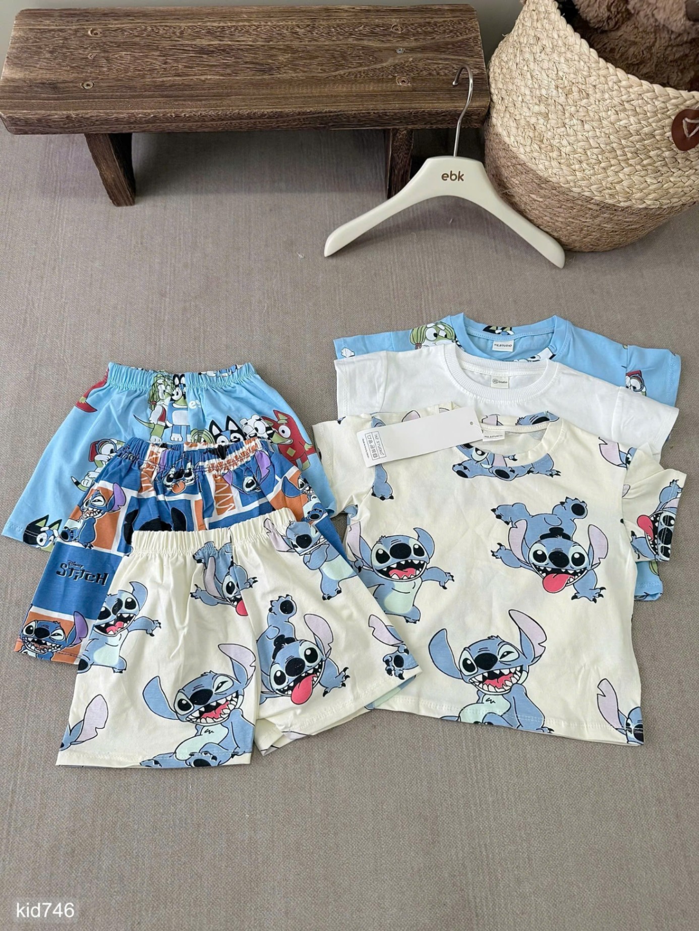 HCS(M25K.746)combo 3 bộ hoạt hình cho bé siêu xinh