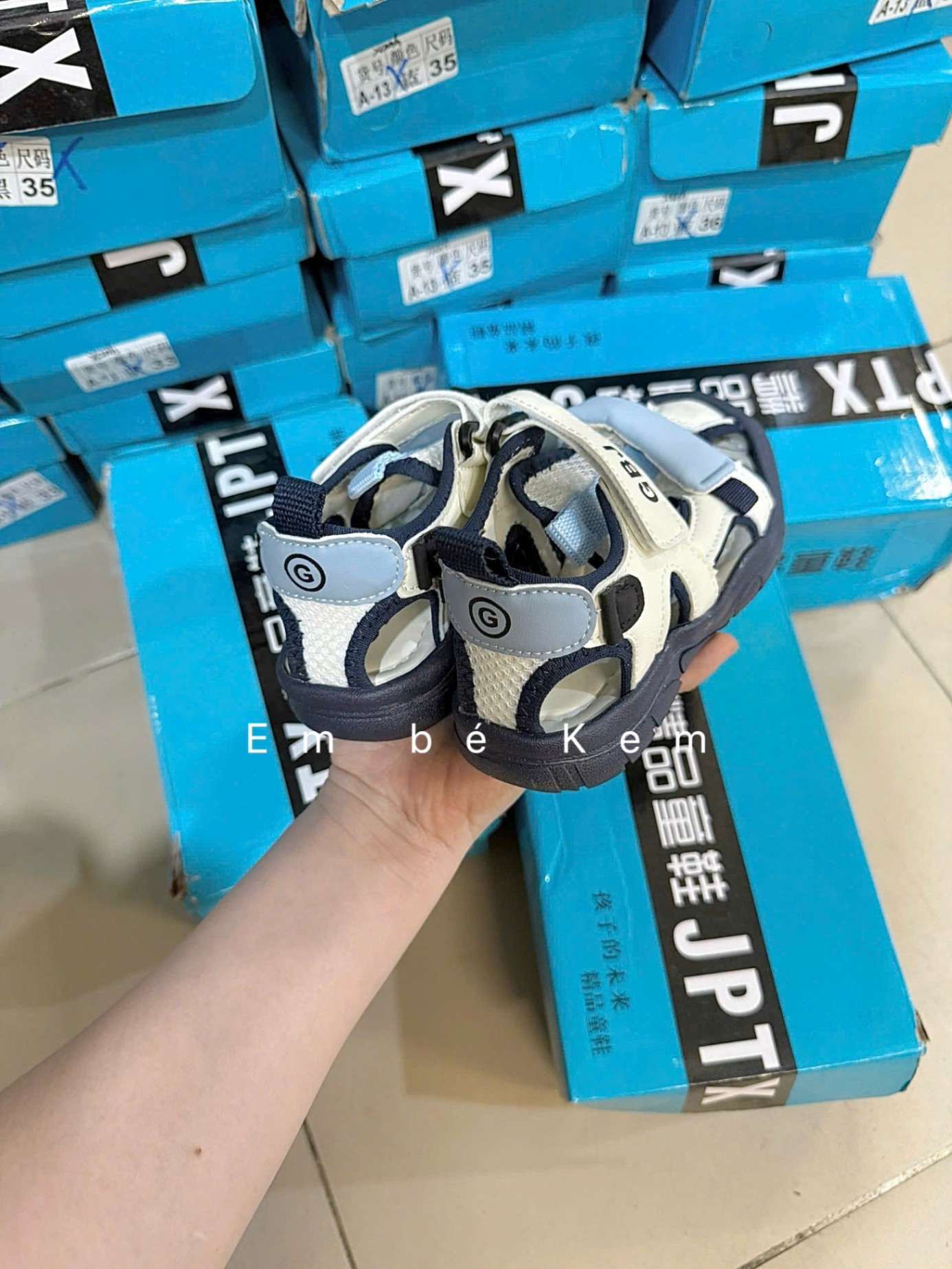 HCS Sandal basic GBJ siêu xinh cho bé