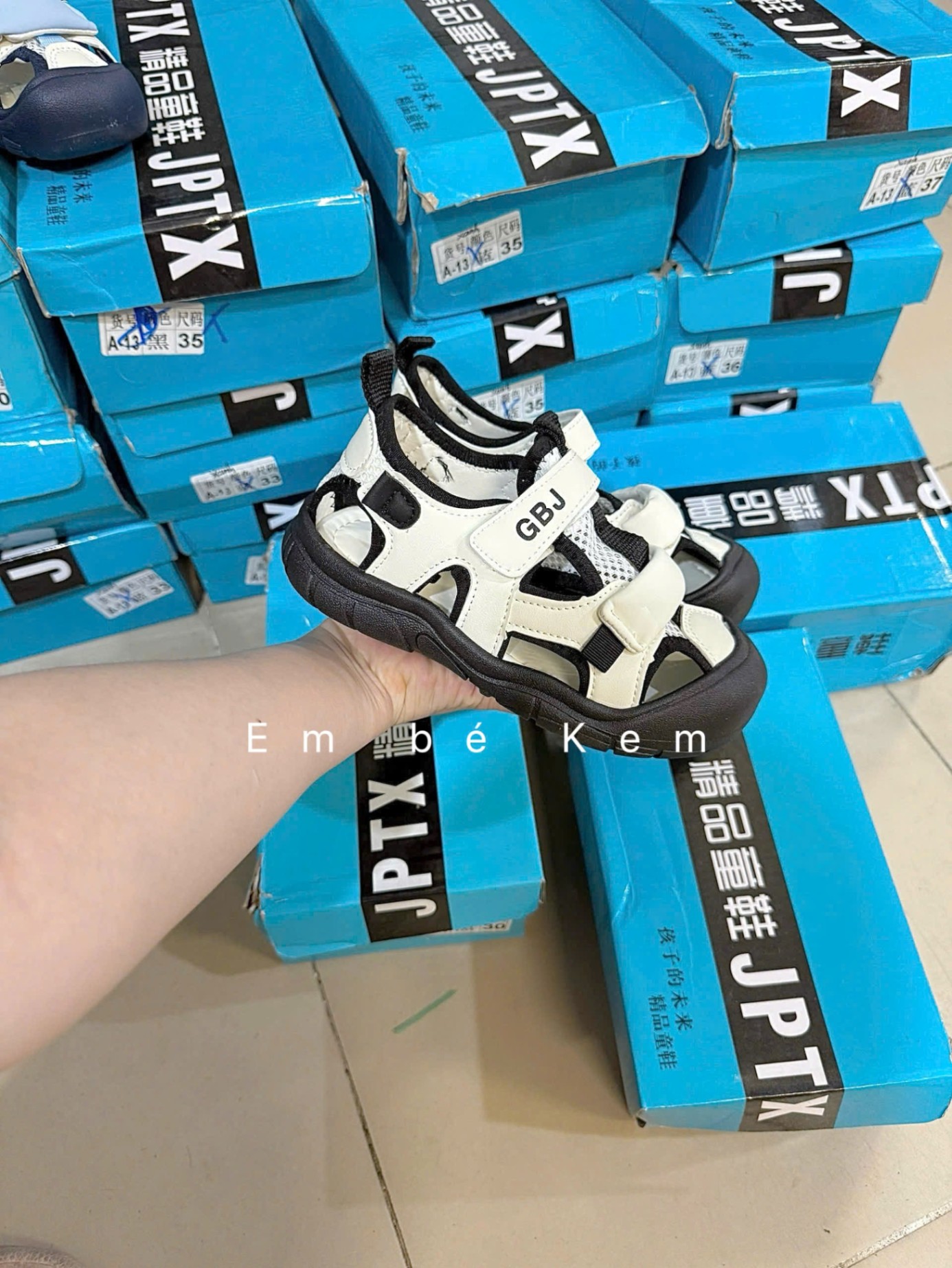 HCS Sandal basic GBJ siêu xinh cho bé