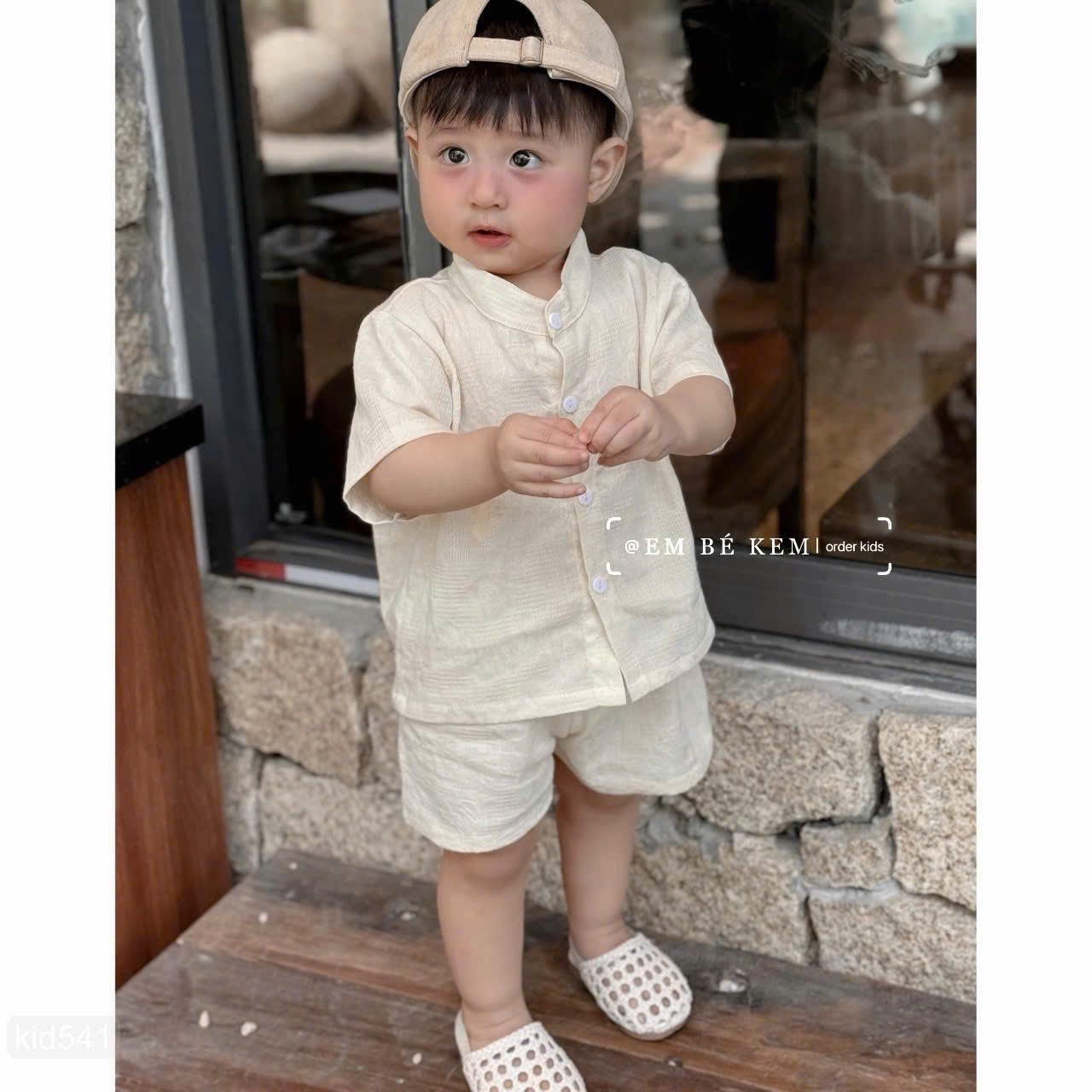 HCS Sét thêu chìm họa tiết cho bé lẻ sz 2 ( 10-12kg)