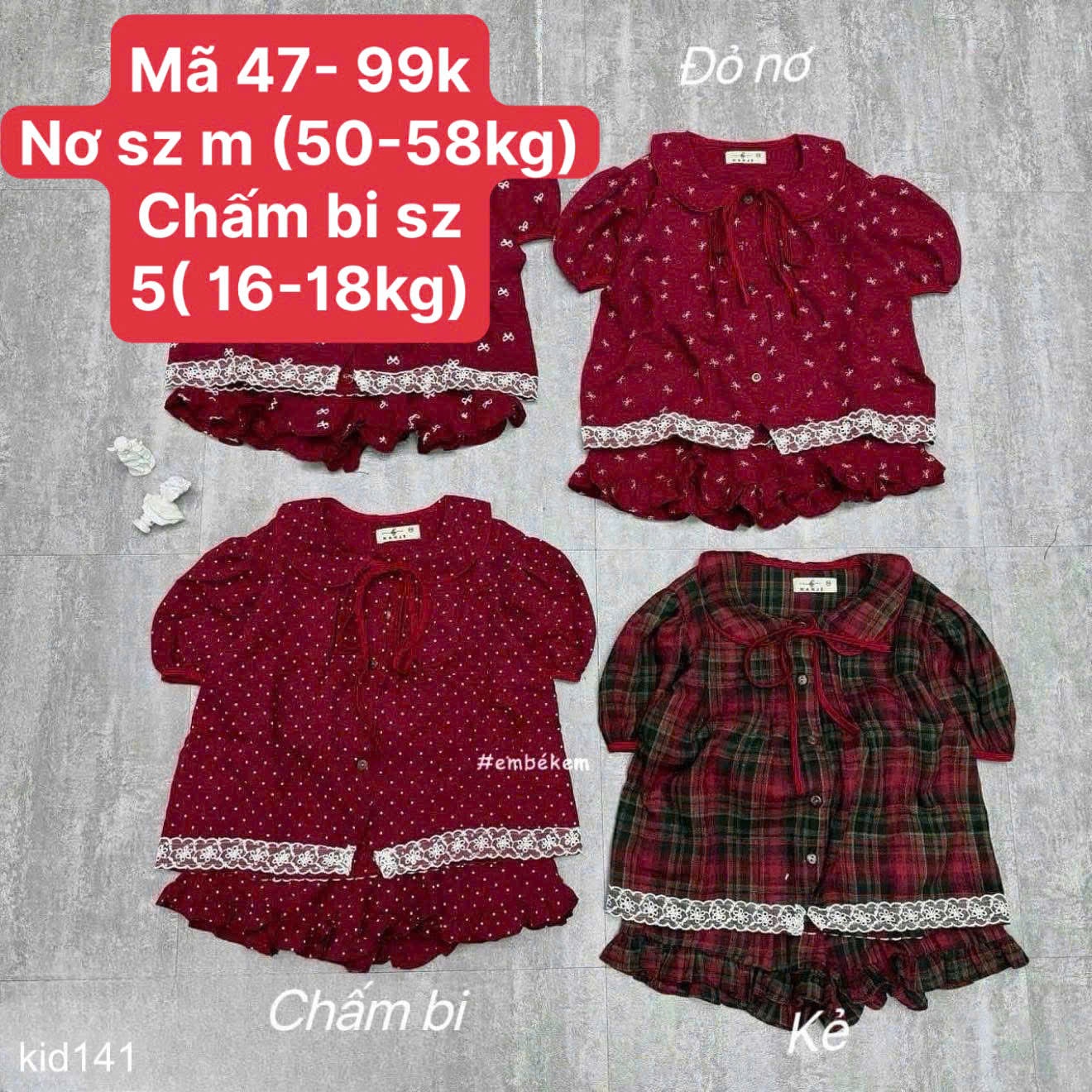 HCS Hàng Xả Lẻ Size Nhiều mẫu