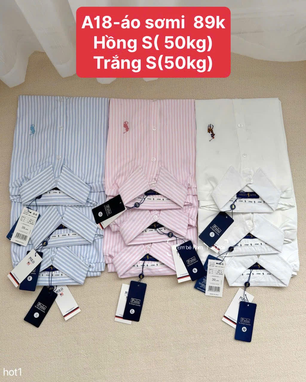 HCS Hàng Xả Lẻ Size Nhiều mẫu