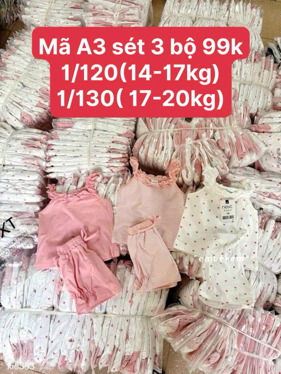 HCS Hàng Xả Lẻ Size Nhiều mẫu
