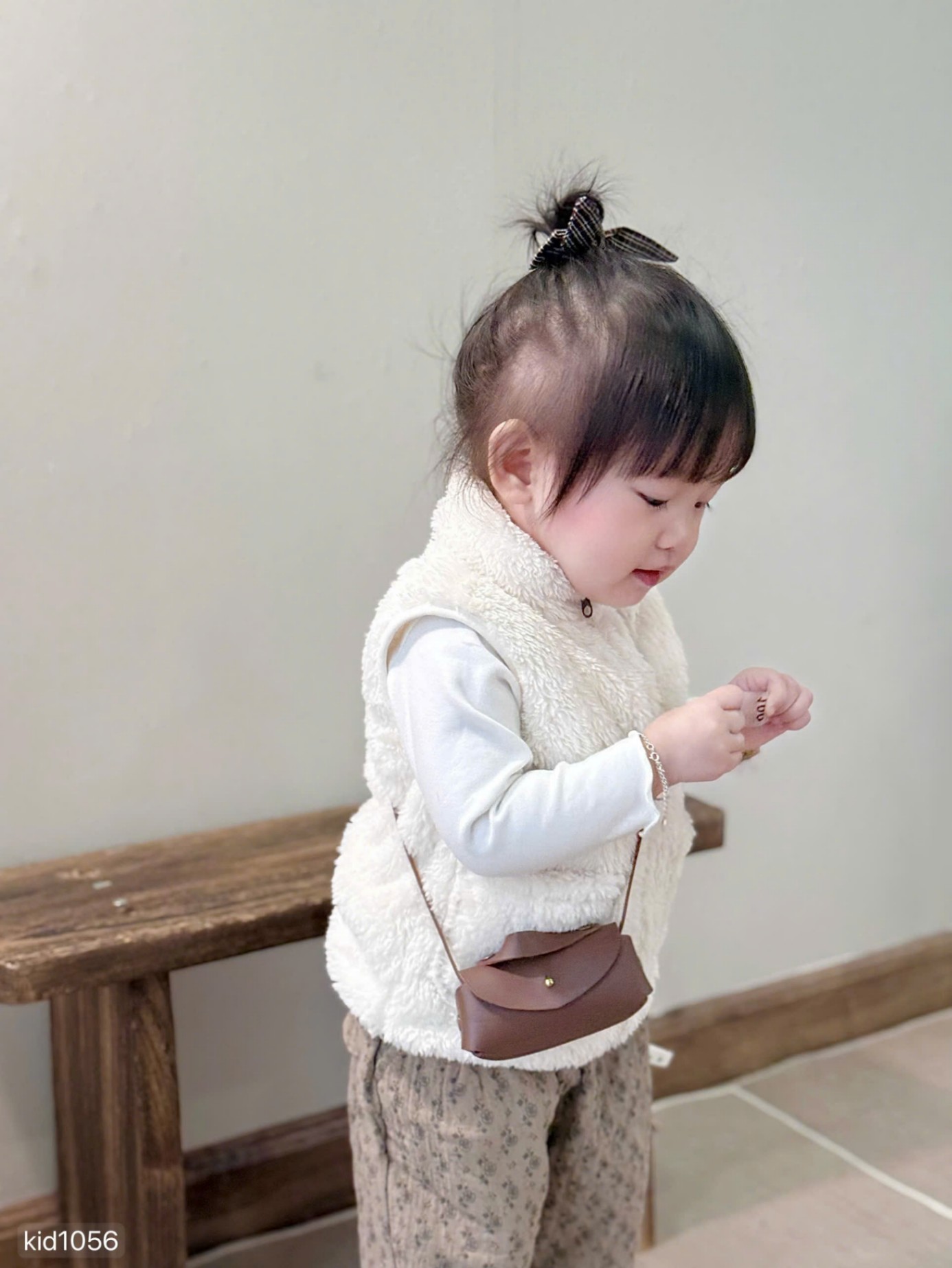HCS (1056) Áo gile lông nhiều màu xinh cho bé iu