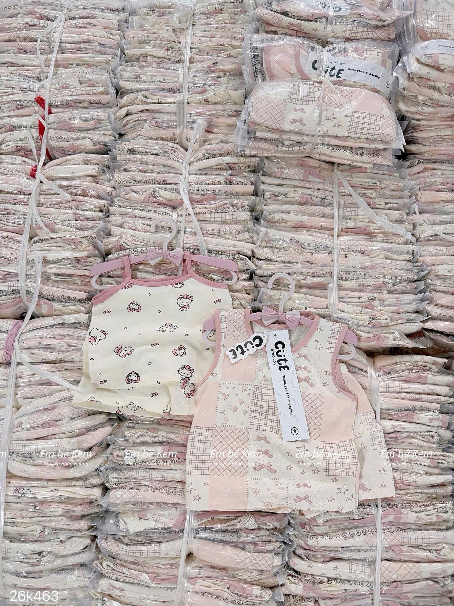 HCS (26K463) Set 2b sát nách hai dây hello kitty cho bé siêu mát - 90