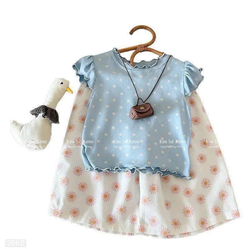 HCS (26K6) Lẻ áo set bé gái nhiều mẫu siêu xinh