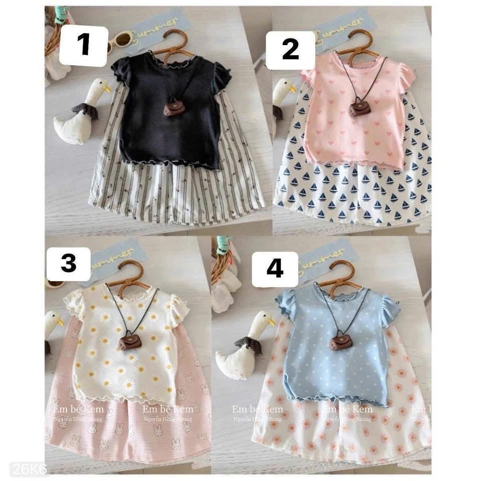 HCS(26K6) Set bé gái nhiều mẫu siêu xinh