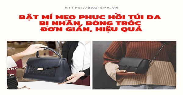 Bật mí mẹo phục hồi túi da bị nhăn, bong tróc đơn giản, hiệu quả