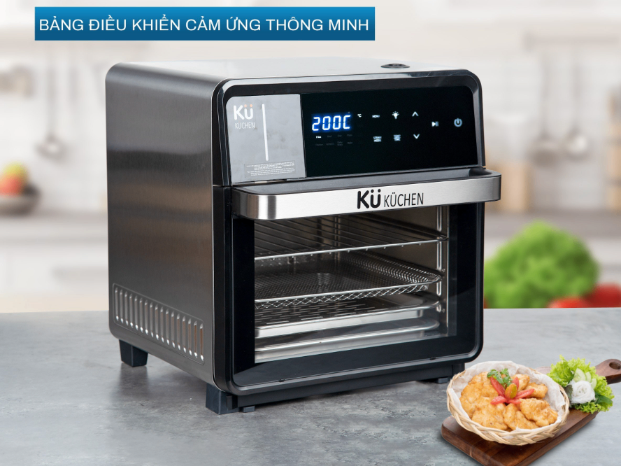 6 lợi ích của Nồi chiên không dầu kết hợp hấp giúp nấu nướng tiện dụng