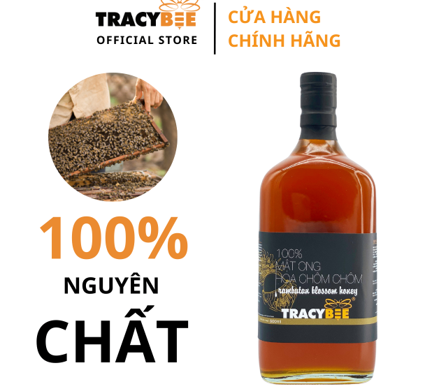 Mật ong hoa chôm chôm Tracy Bee