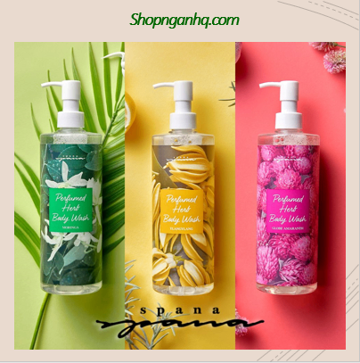 Gel sữa tắm hương hoa thảo mộc Spana Perfumed Herb Body Wash