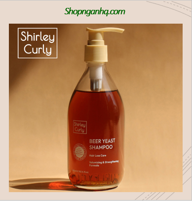 Dầu gội ngăn rụng tóc Shirley Curly Beer Yeast shampoo