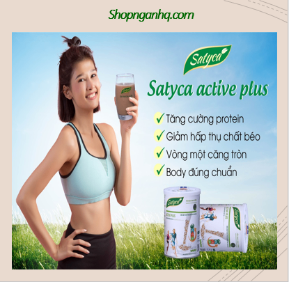 Sữa yến mạch dinh dưỡng Satyca Active Plus