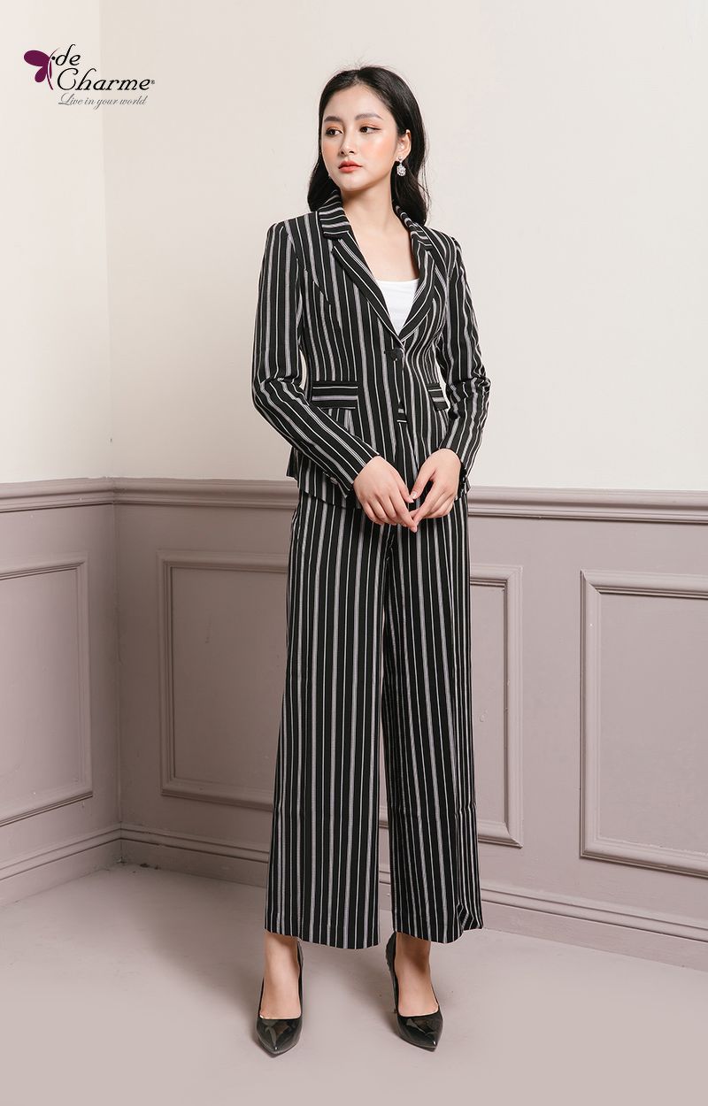 Veest kẻ sọc bổ cơi trang trí - Kẻ sọc - L