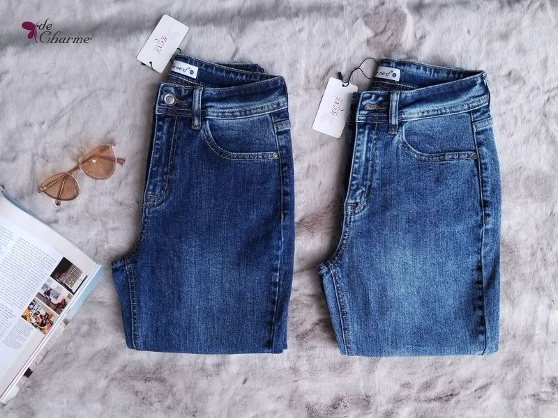 Quần slim boy tua gấu (the Next) - Xanh navy - S