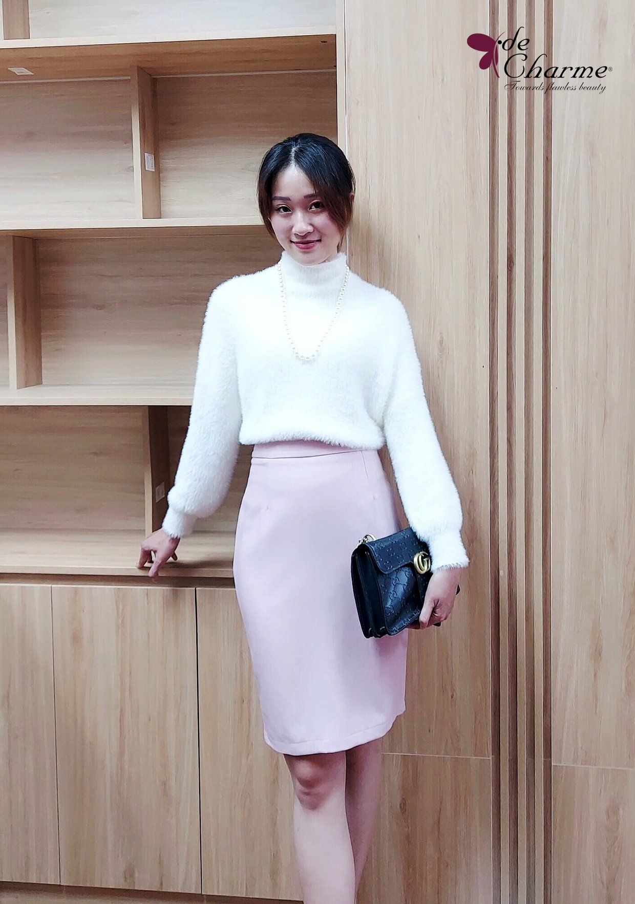 Chân váy dáng dài cơ bản