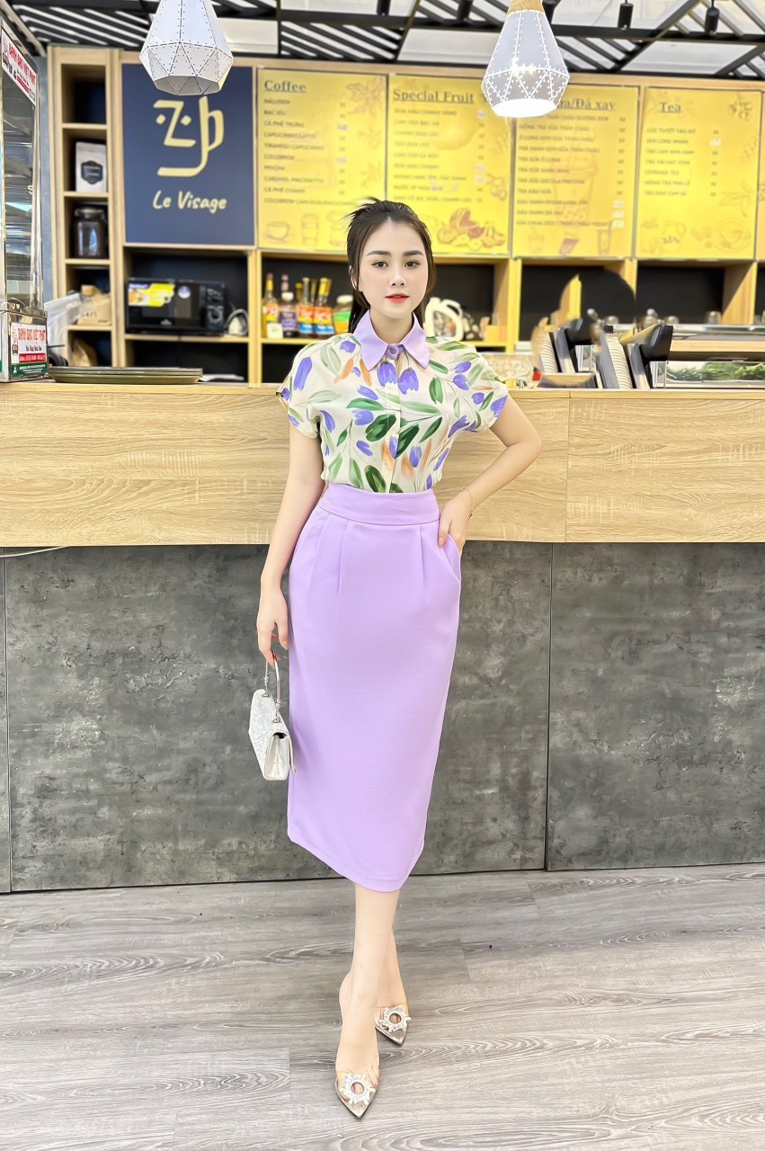 Mua Chân váy bút chì công sở dáng dài xẻ sau đủ màu Hàn Quốc | Tiki