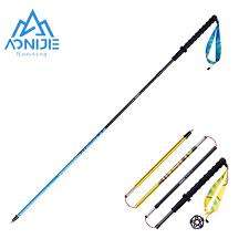 Gậy Chạy Trail AONIJIE E4210 - Carbon + 7075 Aluminum Alloy - Yellow