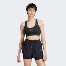 Áo Bra Thể Thao Adidas Nữ By Stella McCartney TruePur Black - 75B