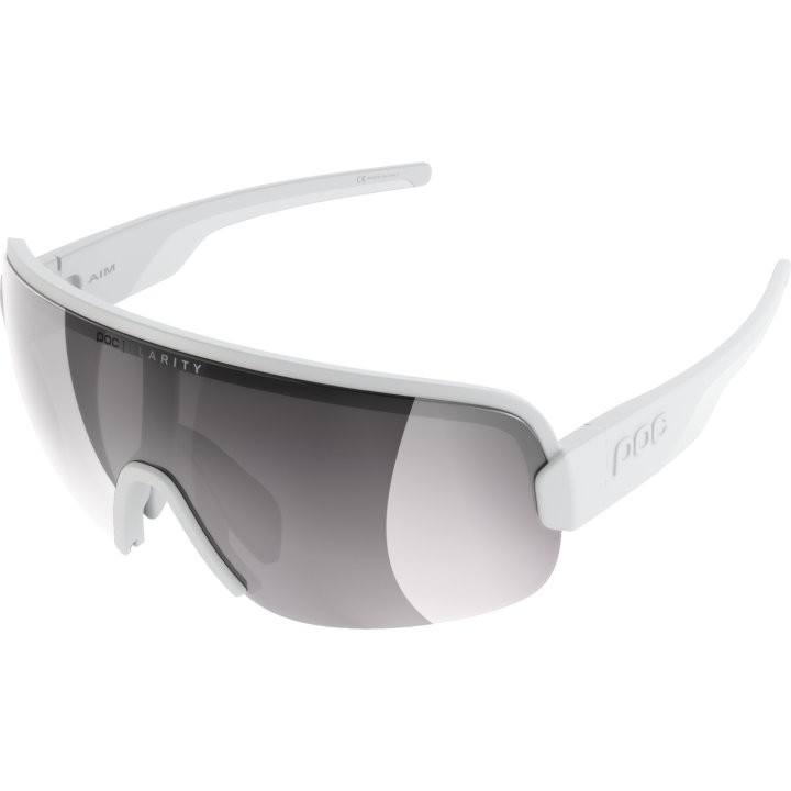 Kính POC | POC Aim Sunglasses Hydrogen White Clarity Road Sunny Silver Cat.3