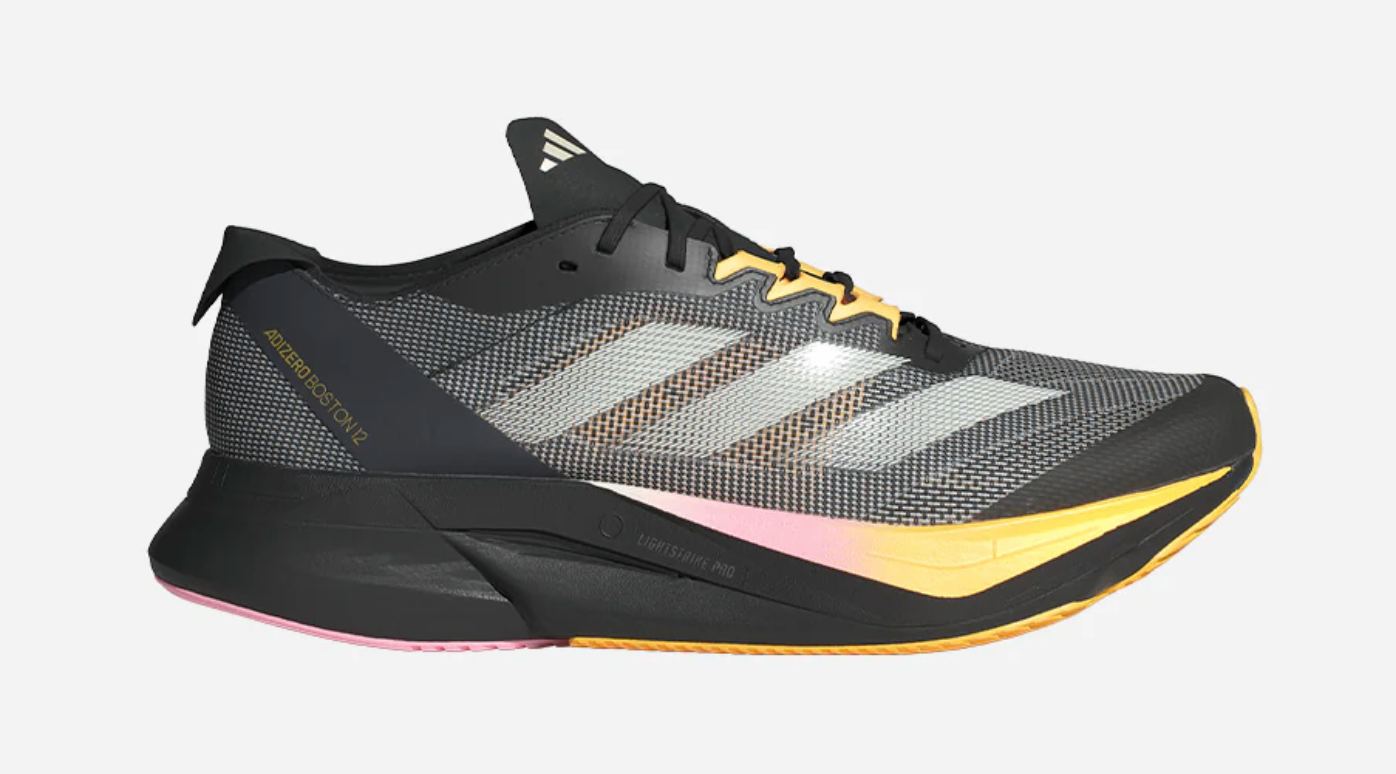 Giày chạy bộ nam Adidas Adizero Boston 12 màu đen