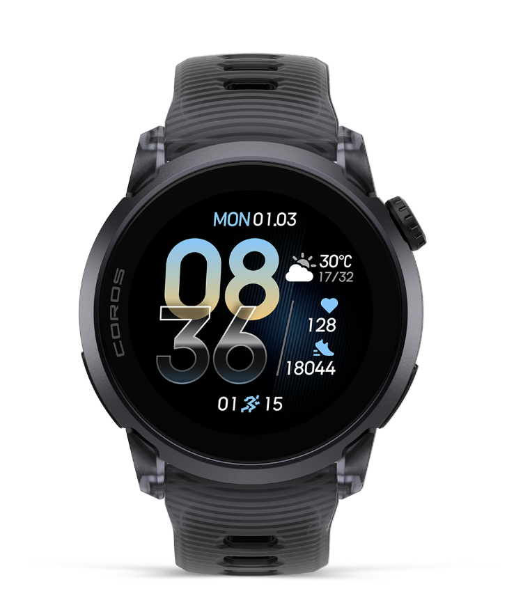 Đồng Hồ GPS Thể Thao COROS PACE 4 - Silicone - Crystal Black