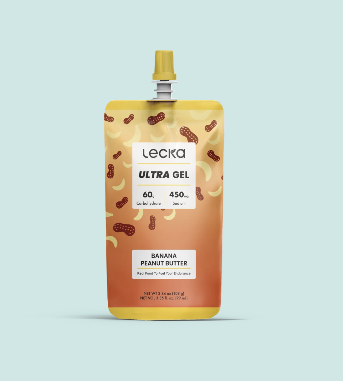 Gel Năng Lượng Lecka Ultra Gel Vị Chuối Bơ Đậu - Banana Peanut Butter