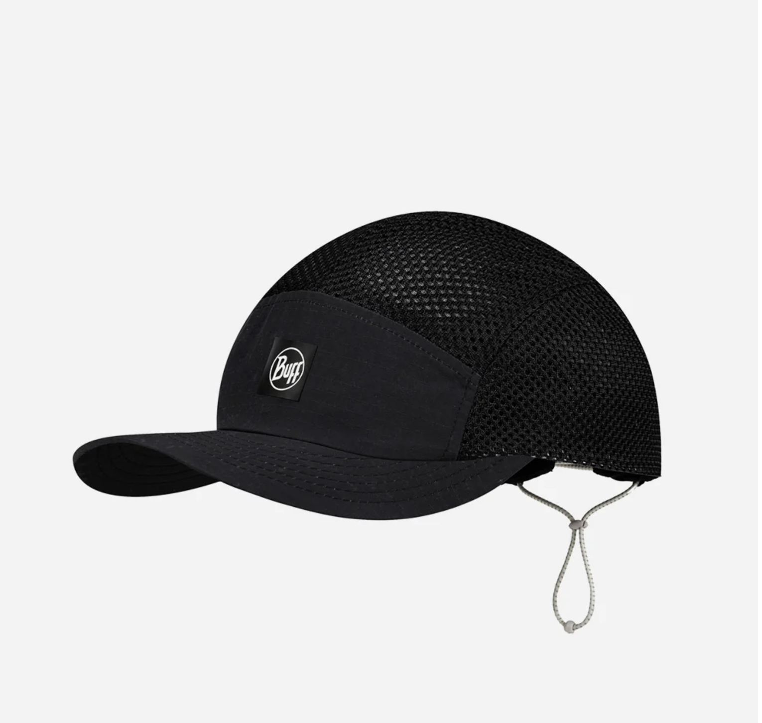 Mũ lưỡi trai Buff 5 PANEL AIR CAP SARET BLACK