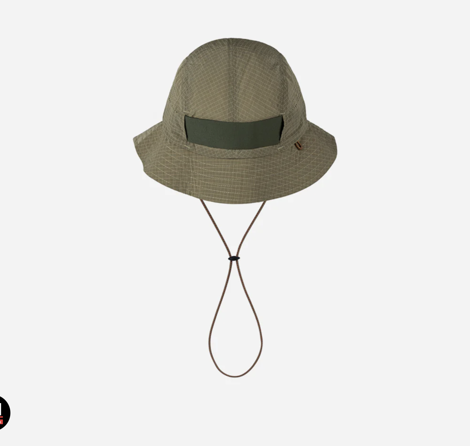 Mũ rộng vành Buff GO BUCKET HAT SOLID TUNDRA KHAKI