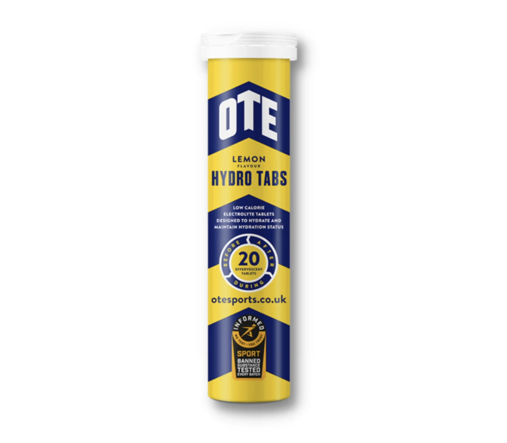 Thực phẩm bổ sung OTE Hydro Tabs Lemon (vị Chanh)