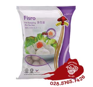 CHẢ CÁ NHÂN TRỨNG CÁ HỒI 500G