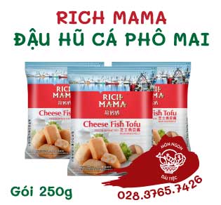 ĐẬU HŨ CÁ PHÔ MAI 250G - RICH MAMA