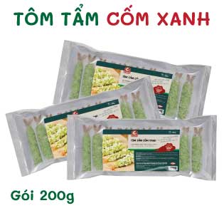 TÔM TẨM CỐM XANH 200G