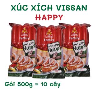 XÚC XÍCH HAPPY 500G