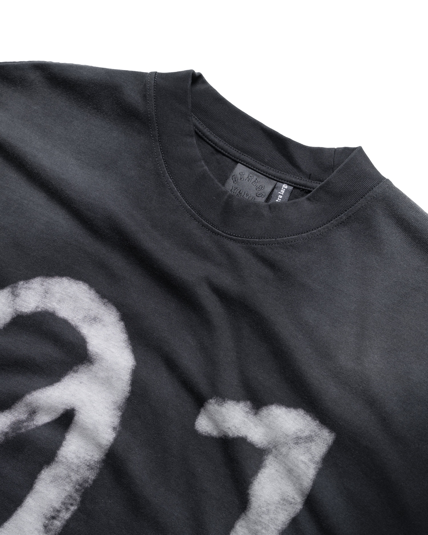 01 WASHED V2 T-SHIRT - BLACK