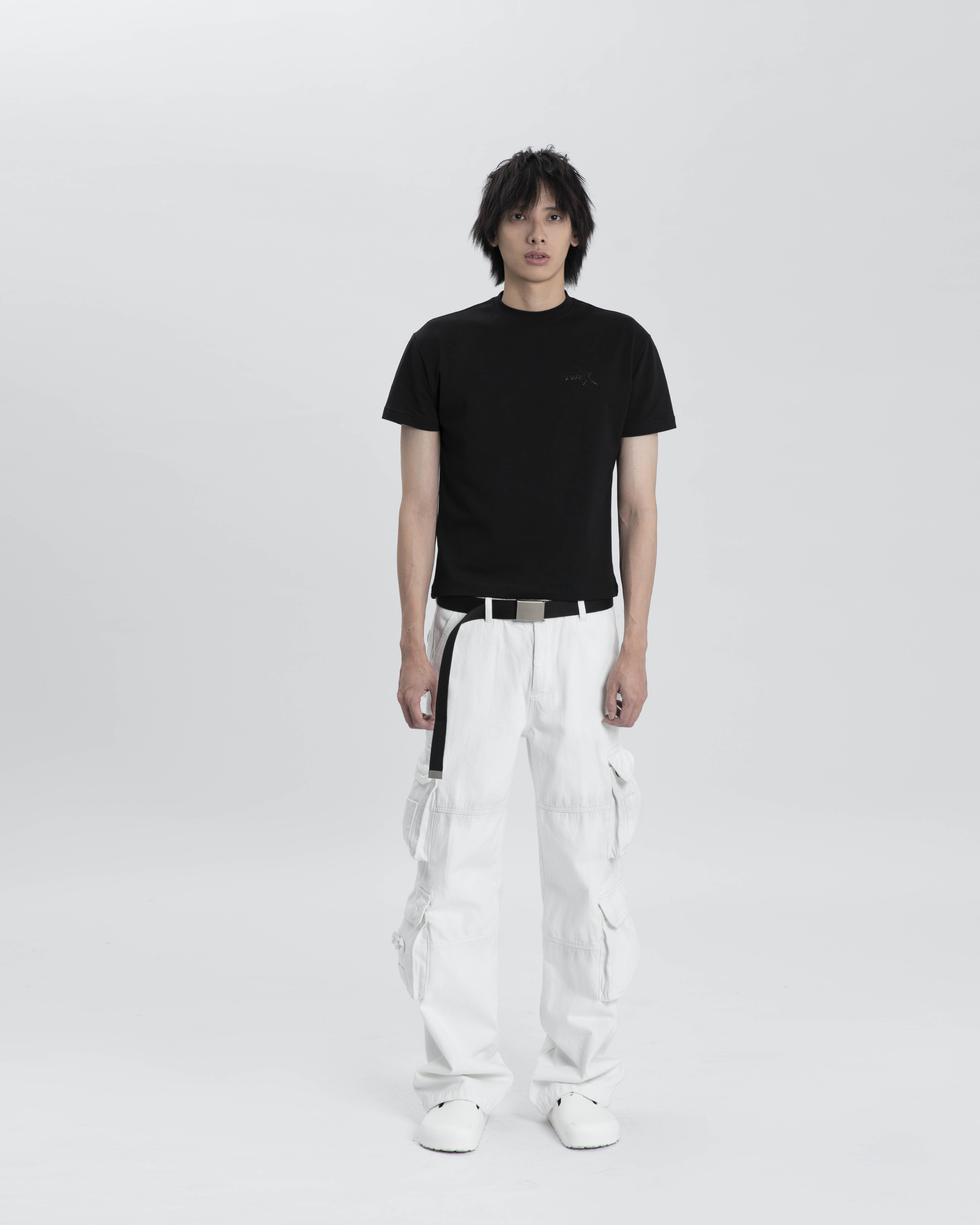 STRESSMAMA CARGO PANTS V2 - WHITE