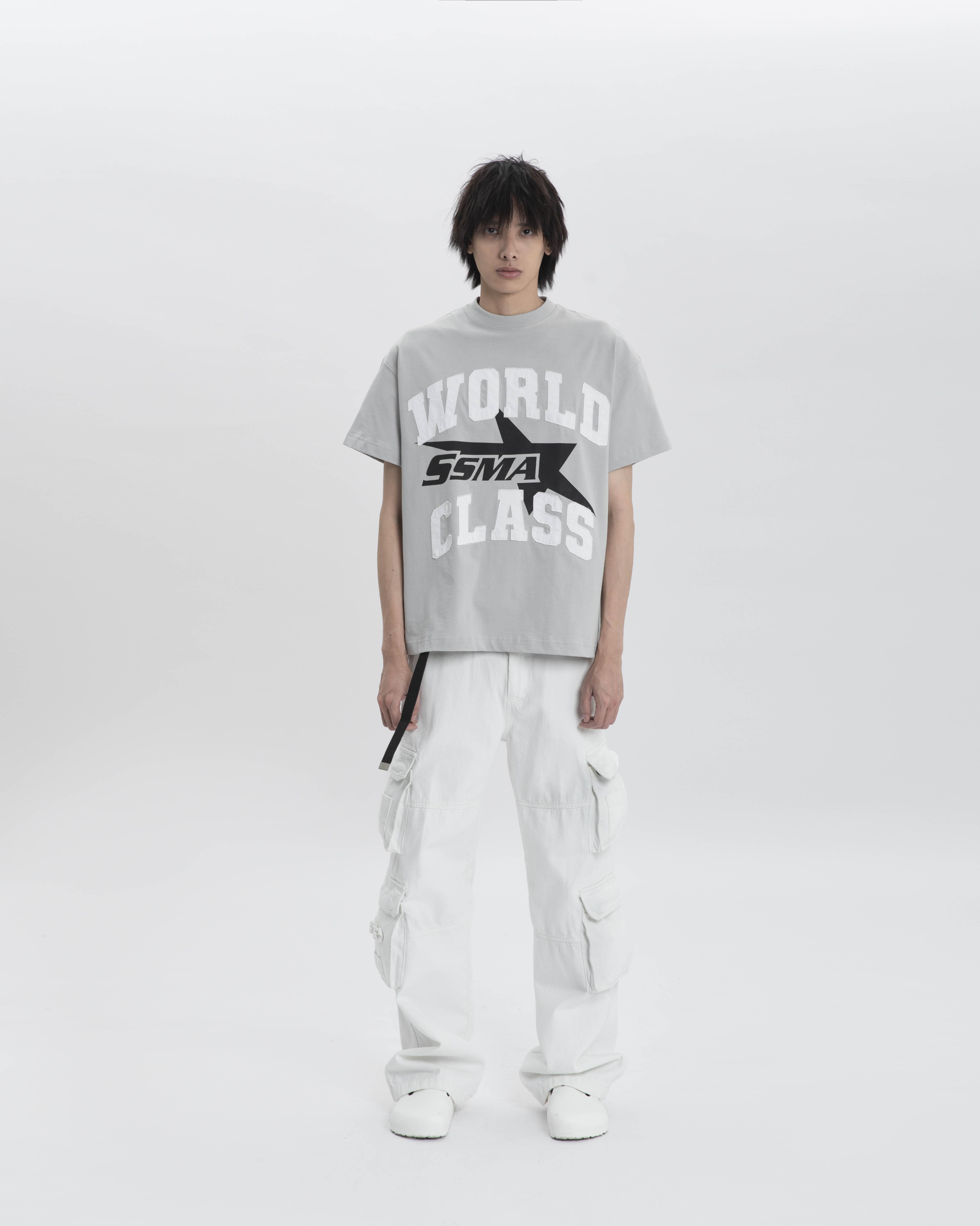 STRESSMAMA CARGO PANTS V2 - WHITE