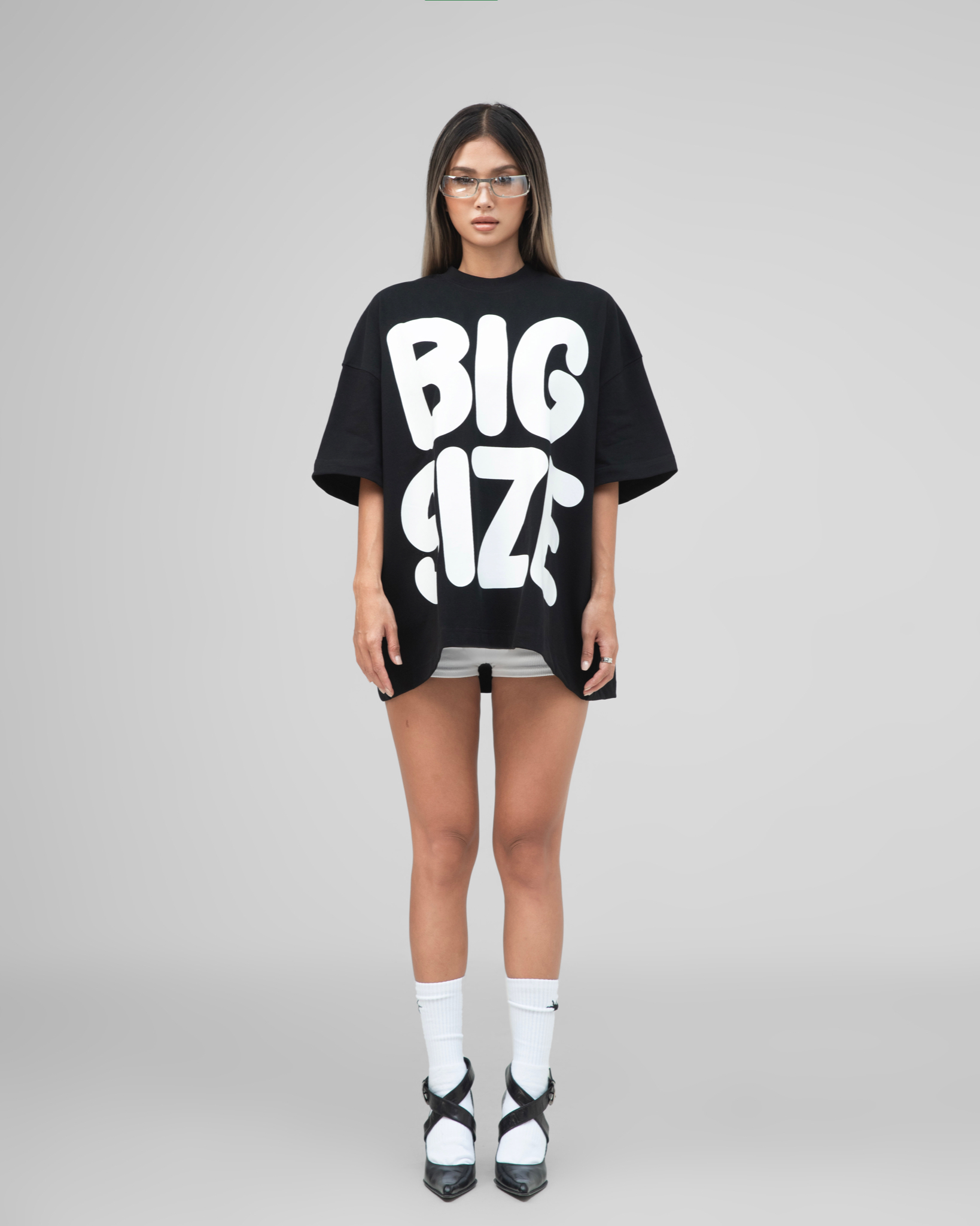 SSMA BIG SIZE T-SHIRT - BLACK