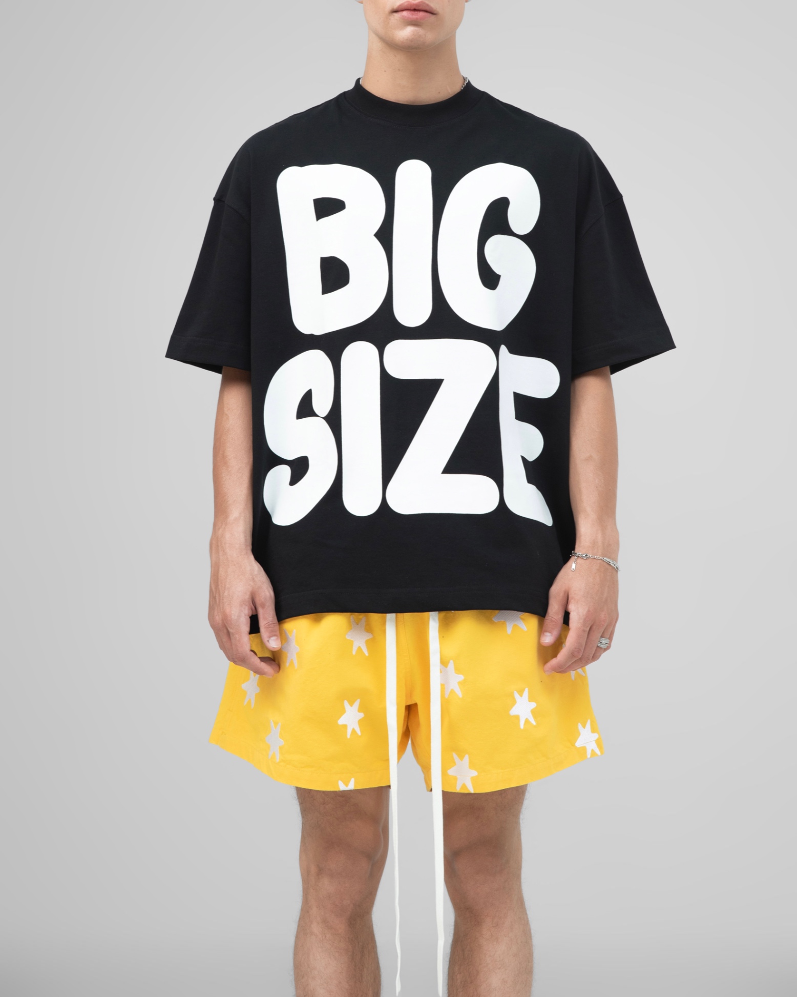 SSMA BIG SIZE T-SHIRT - BLACK