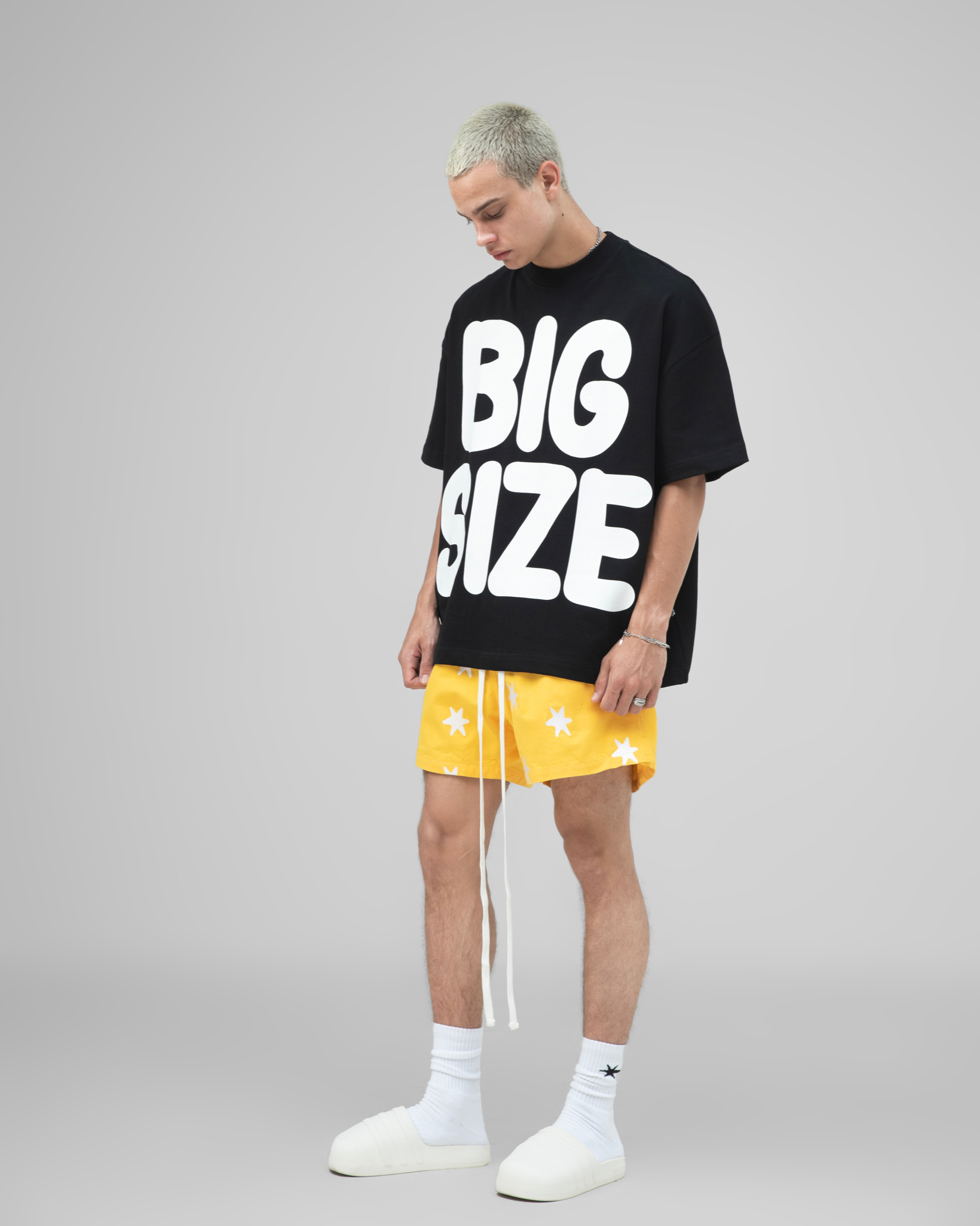 SSMA BIG SIZE T-SHIRT - BLACK