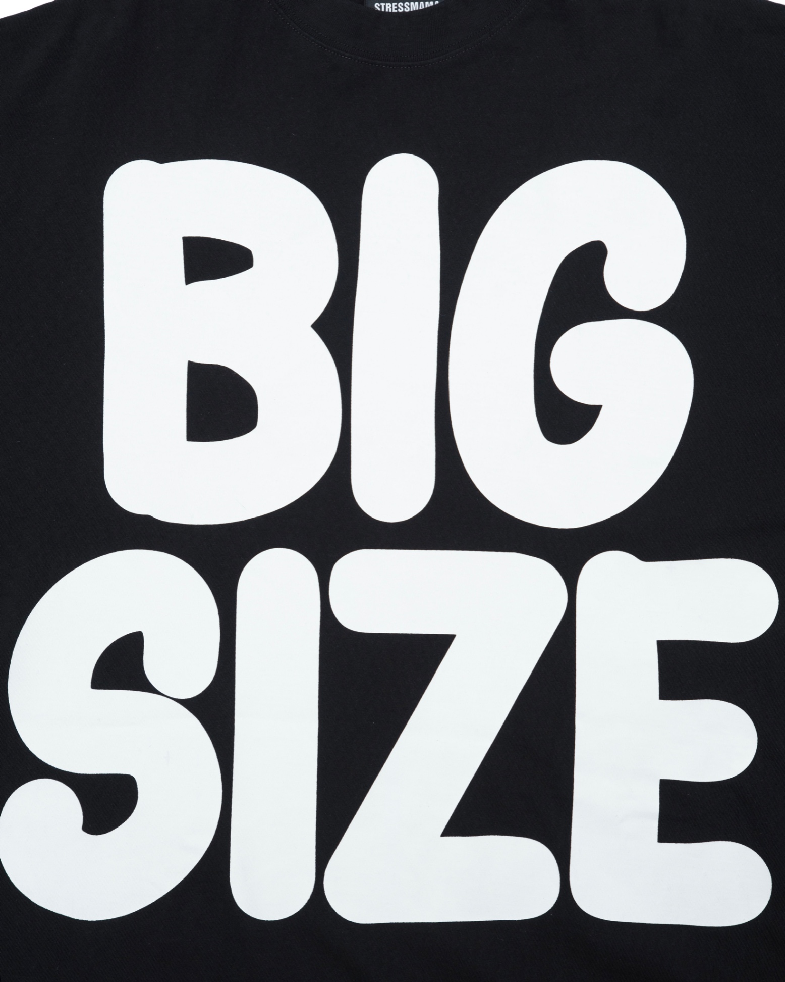 SSMA BIG SIZE T-SHIRT - BLACK