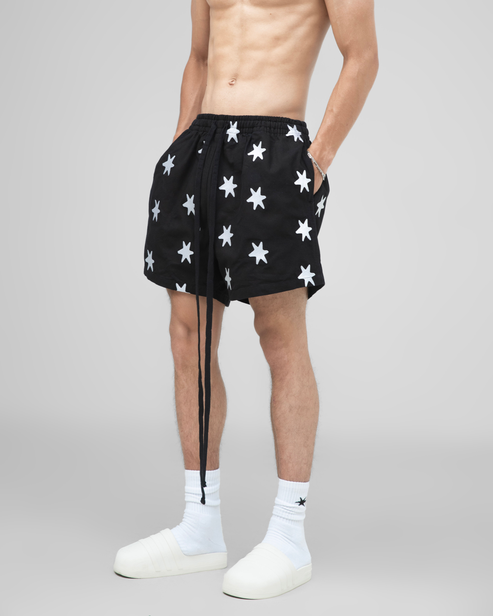 SSMA STAR SHORTS - BLACK