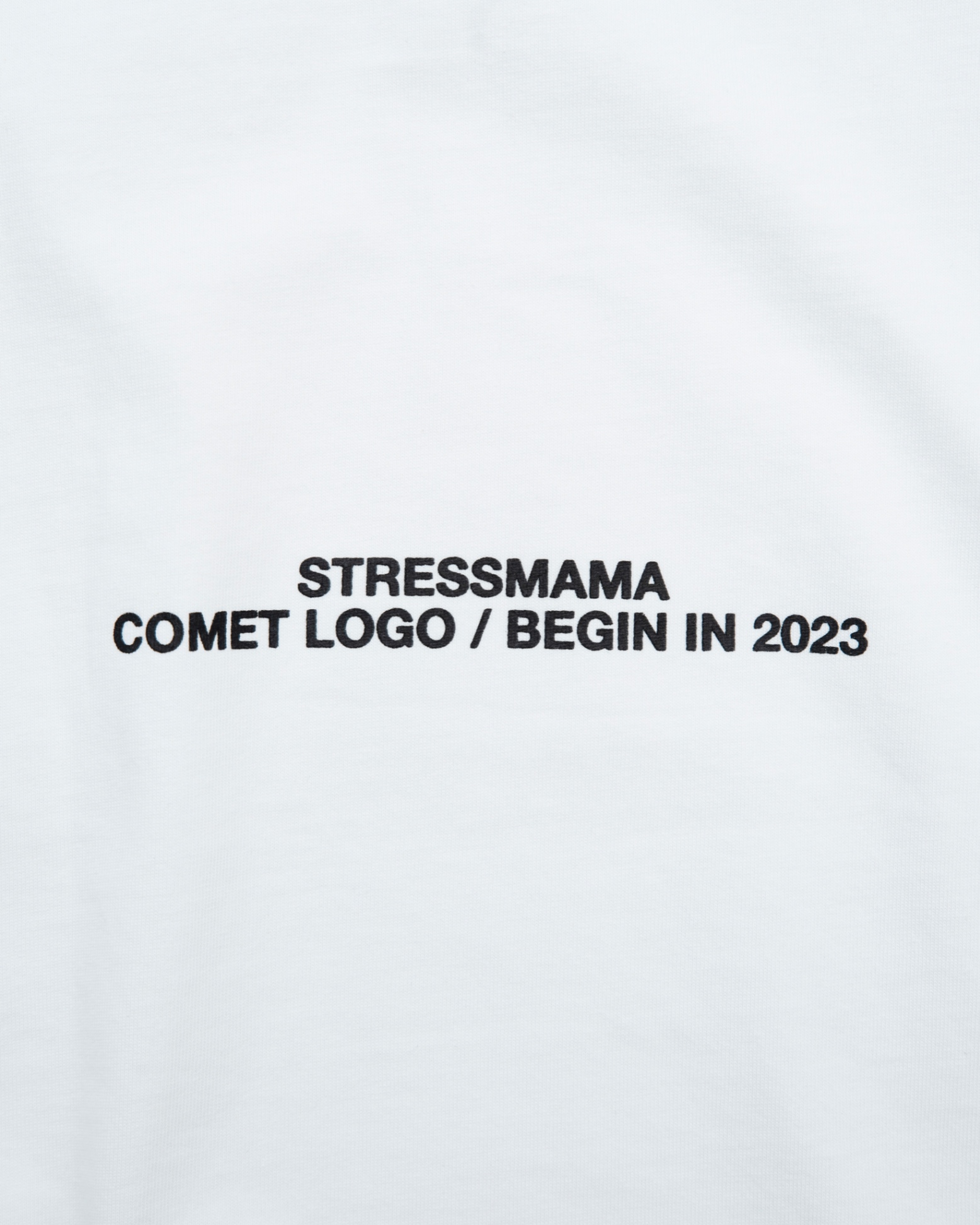 SSMA BIG COMET LOGO T-SHIRT - WHITE