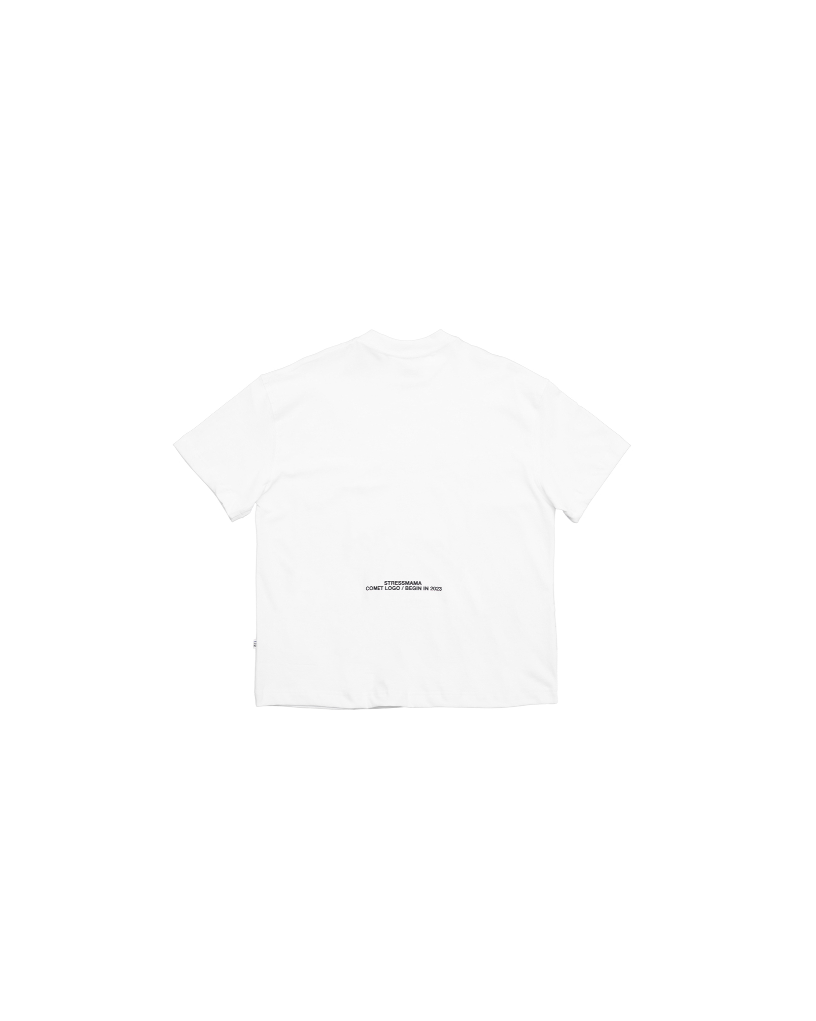 SSMA BIG COMET LOGO T-SHIRT - WHITE