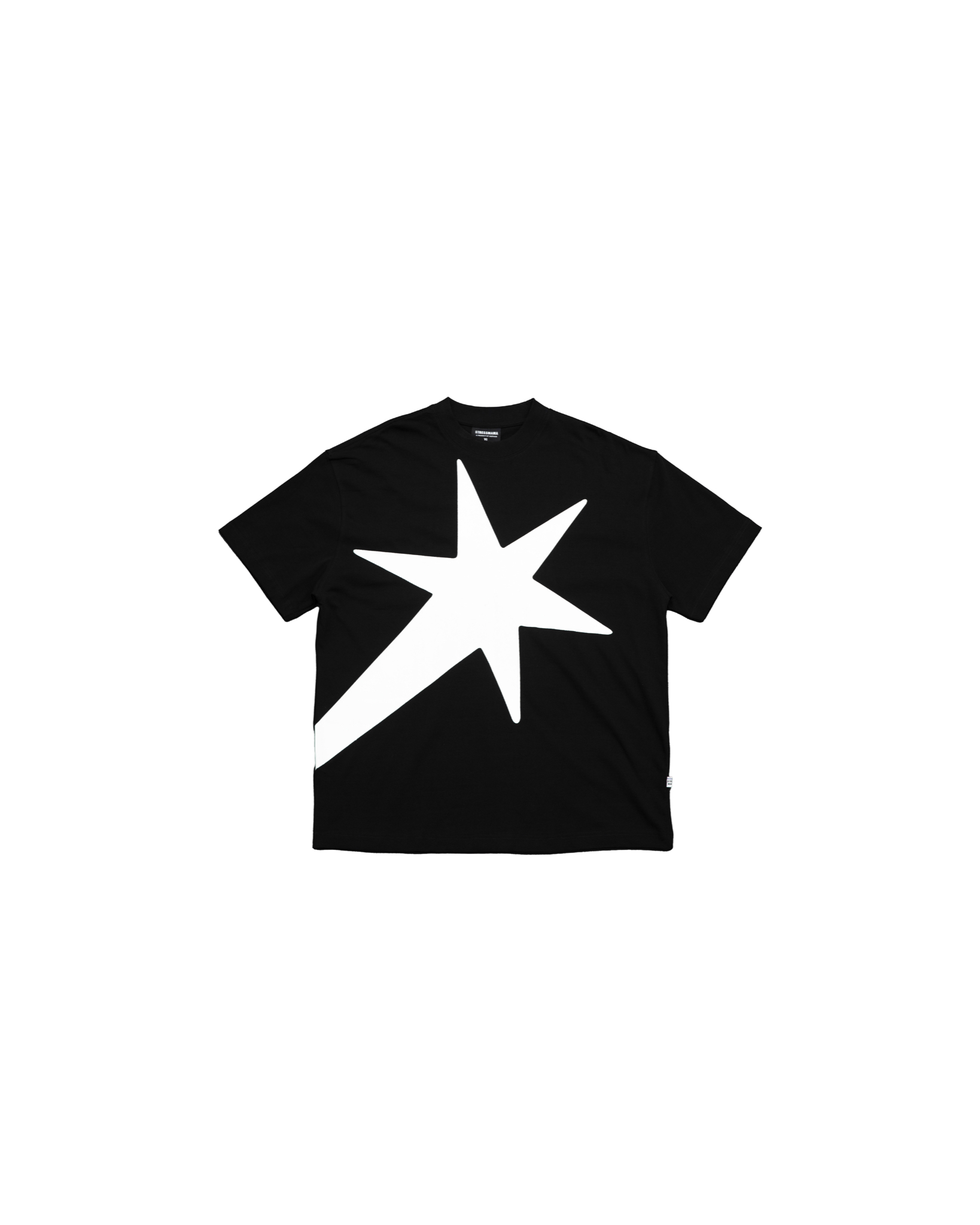 SSMA BIG COMET LOGO T-SHIRT - BLACK