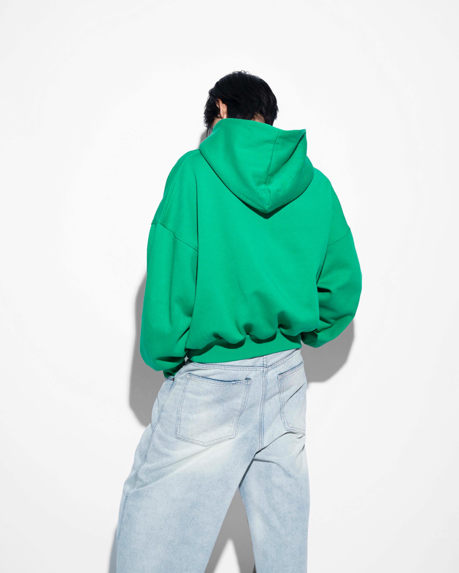 SSMA EMBROIDERY HOODIE - GREEN