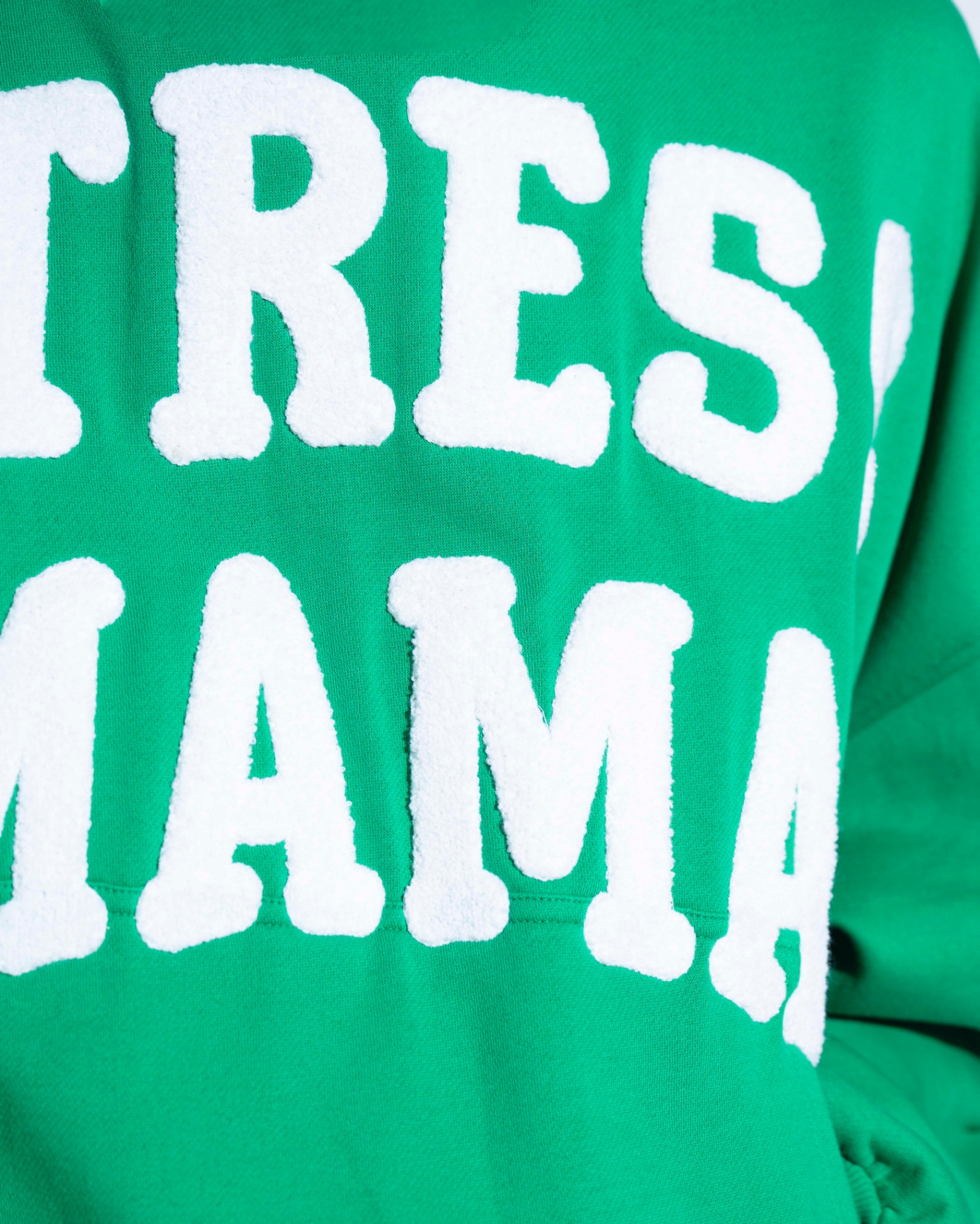 SSMA EMBROIDERY HOODIE - GREEN