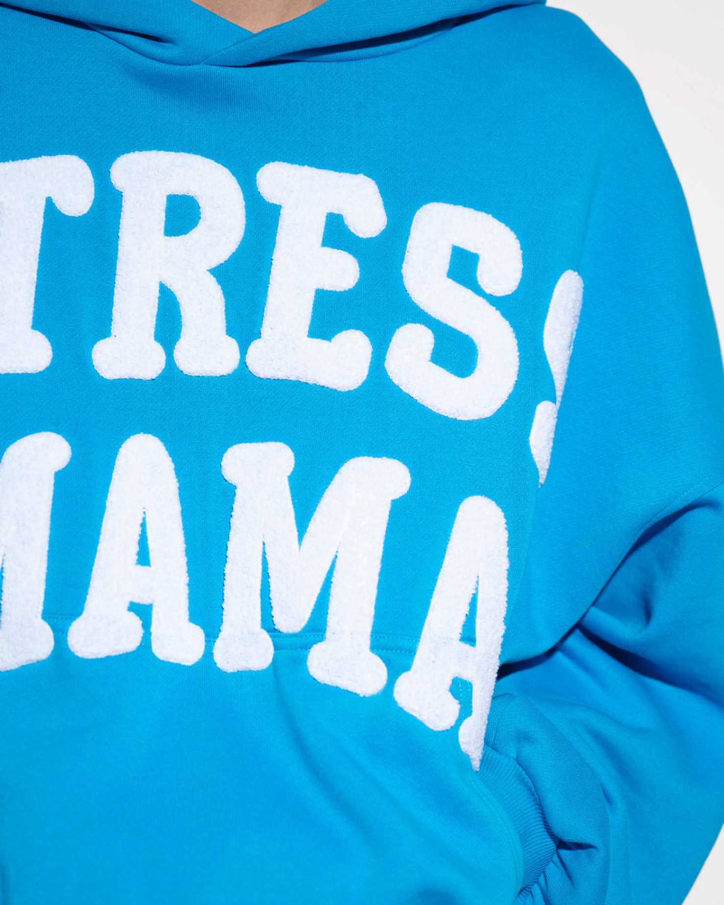 SSMA EMBROIDERY HOODIE - BLUE