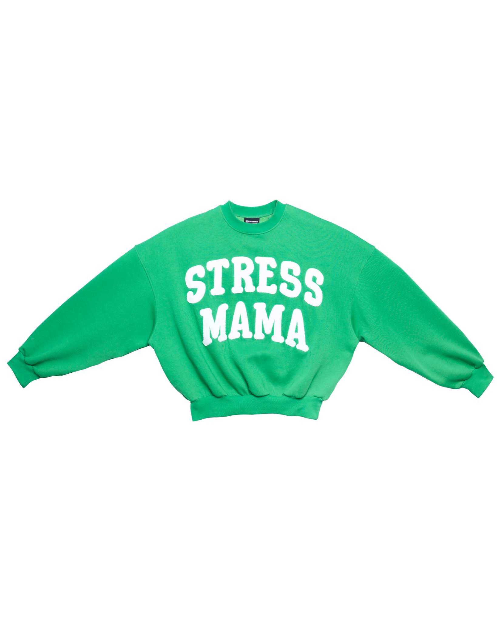 SSMA EMBROIDERY SWEATER - GREEN